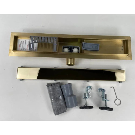 Трап TIM 60 см BAD486002GP, золотой фото 12