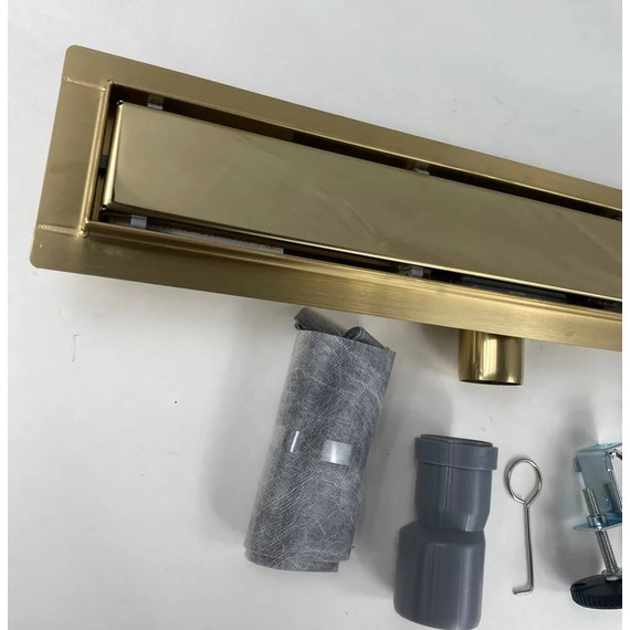 Трап TIM 60 см BAD486002GP, золотой фото 15