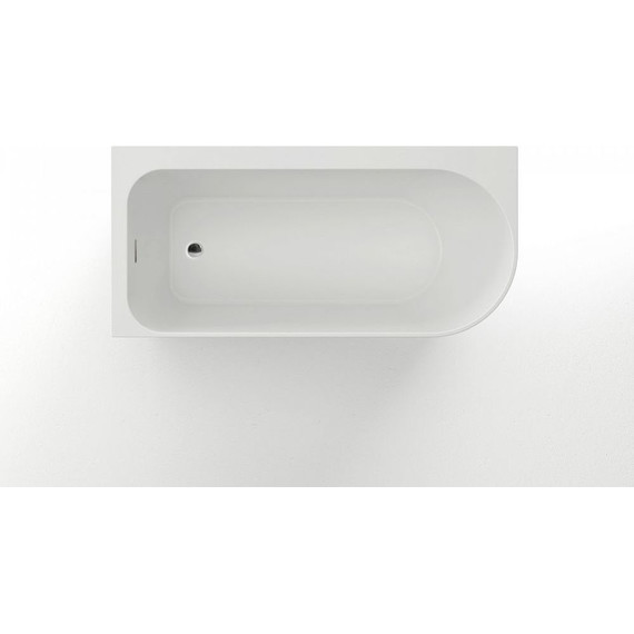 Ванна акриловая Azario Luton 170x80 см L LUT17080 с каркасом фото 4