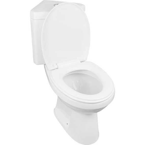 Унитаз-компакт угловой Creo Ceramique Project с крышкой микролифт - 3 Унитаз-компакт угловой Creo Ceramique Project с крышкой микролифт фото 3