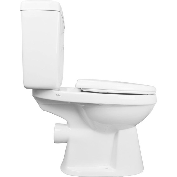 Унитаз-компакт Creo Ceramique PROJECT с крышкой микролифт - 10 Унитаз-компакт Creo Ceramique PROJECT с крышкой микролифт фото 10