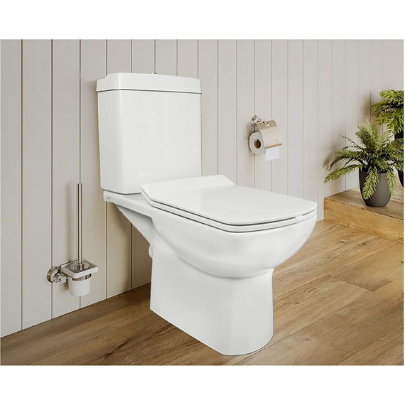 Унитаз-компакт Creo Ceramique Tours с крышкой микролифт фото 16