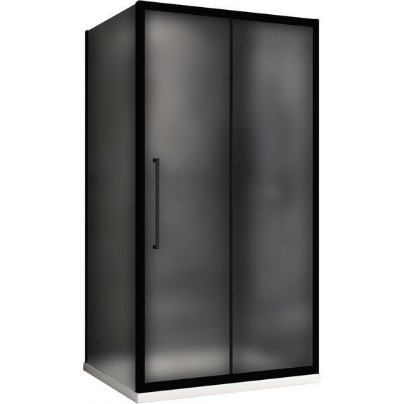 Душевое ограждение Abber Schwarzer Diamant 150x100 см AG30150BMH-S100BM, чёрный/матовое - 2 Душевое ограждение Abber Schwarzer Diamant 150x100 см AG30150BMH-S100BM, чёрный/матовое фото 2