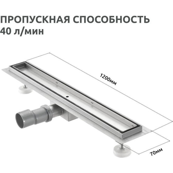 Трап TIM 120 см BAD4512002 фото 13
