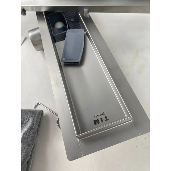 Трап TIM 80 см BAD458002, серый металлик - 11 Трап TIM 80 см BAD458002, серый металлик фото 11