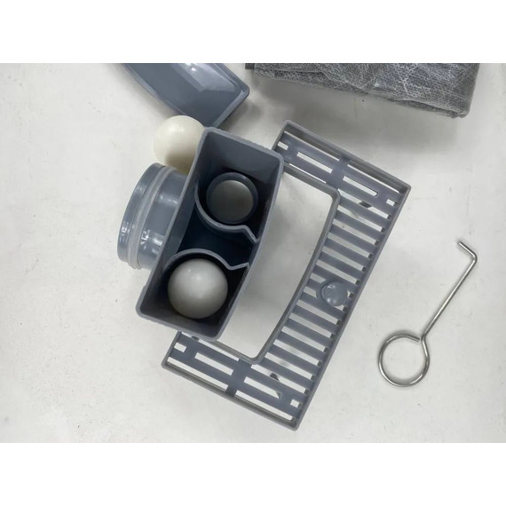 Трап TIM 80 см BAD458002, серый металлик - 13 Трап TIM 80 см BAD458002, серый металлик фото 13