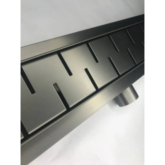 Трап TIM 40 см BAD474002GY, воронёная сталь фото 11