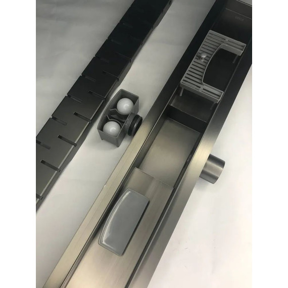 Трап TIM 40 см BAD474002GY, воронёная сталь фото 13