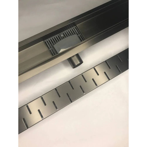 Трап TIM 40 см BAD474002GY, воронёная сталь фото 5