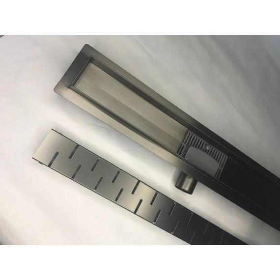 Трап TIM 40 см BAD474002GY, воронёная сталь фото 6