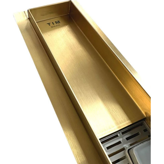 Трап TIM 80 см BAD488002GP, золото глянцевое фото 5