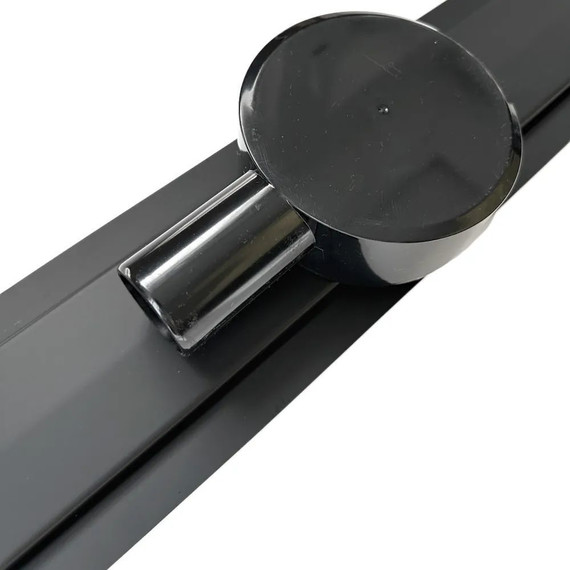 Трап Zeissler 50 см BAD555002BK, чёрный (под плитку) фото 7