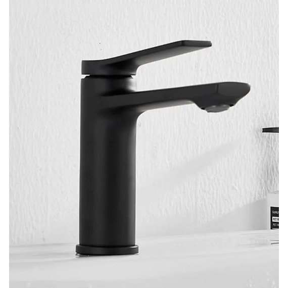 Смеситель для раковины Belz B10572-7, чёрный матовый фото 3