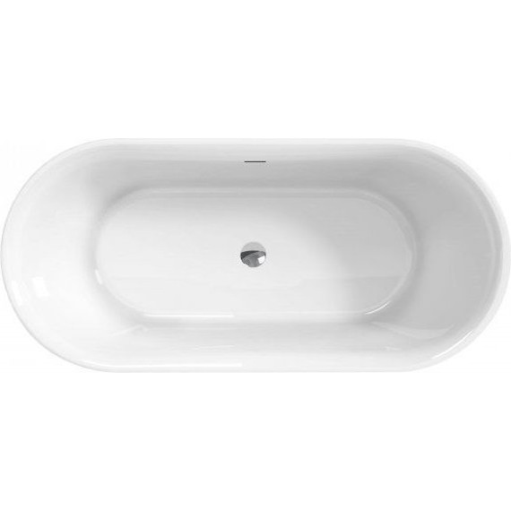 Ванна отдельностоящая BelBagno 170x77 см BB706-1700-770, Размер - мм: 1700х750 фото 3