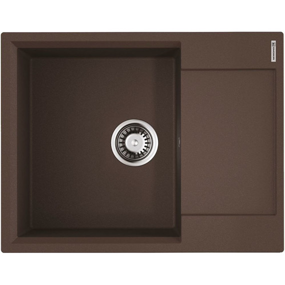 Кухонная мойка Omoikiri Daisen 65T DC 4993518, тёмный шоколад, Цвет производителя: шоколад фото 