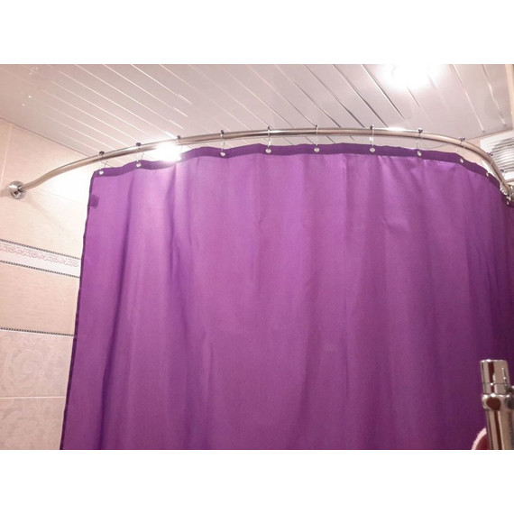 Карниз для ванны Aquatek 170x105 см дуга (для ванны Вега) KARN-0000009 фото 2