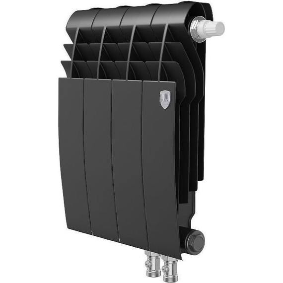 Радиатор Royal Thermo BiLiner 350 VR Noir Sable 320х430 мм (4 секции) фото 