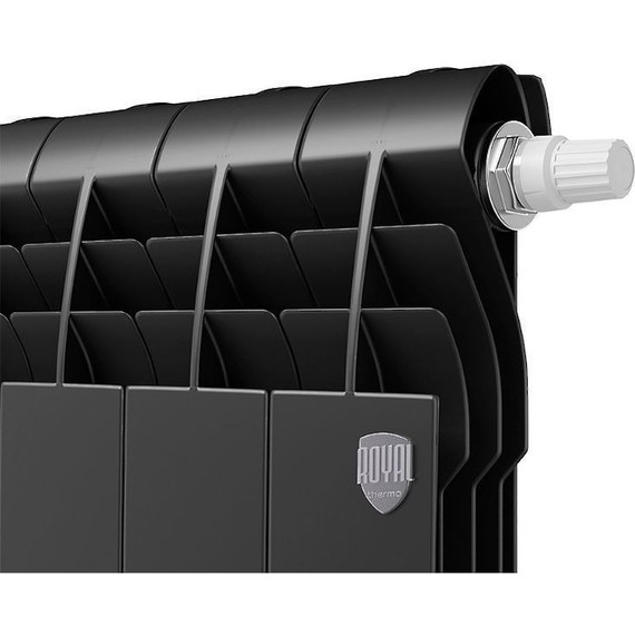 Радиатор Royal Thermo BiLiner 350 VR Noir Sable 320х430 мм (4 секции) фото 2