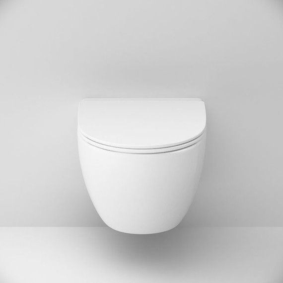 Унитаз подвесной безободковый Am.Pm Awe C111700SC с крышкой микролифт фото 4