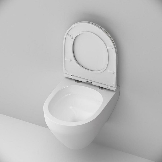 Унитаз подвесной безободковый Am.Pm Spirit V2.0 FlashClean C701700MWSC с крышкой микролифт - 5 Унитаз подвесной безободковый Am.Pm Spirit V2.0 FlashClean C701700MWSC с крышкой микролифт фото 5