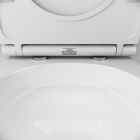 Унитаз подвесной безободковый Am.Pm Spirit V2.0 FlashClean C701700MWSC с крышкой микролифт - 7 Унитаз подвесной безободковый Am.Pm Spirit V2.0 FlashClean C701700MWSC с крышкой микролифт фото 7