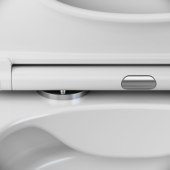 Унитаз подвесной безободковый Am.Pm Spirit V2.0 Square FlashClean C701701SC с крышкой микролифт фото 7