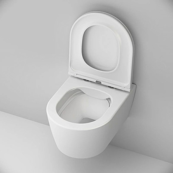 Унитаз подвесной безободковый Am.Pm Func C8F1700MWSC с крышкой микролифт фото 5