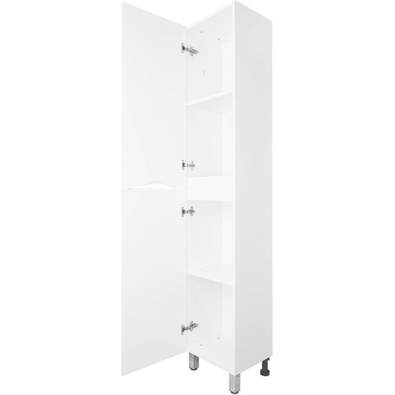 Пенал напольный Loranto Santorini 36 см CS00086964 L, белый глянцевый - 2 Пенал напольный Loranto Santorini 36 см CS00086964 L, белый глянцевый фото 2