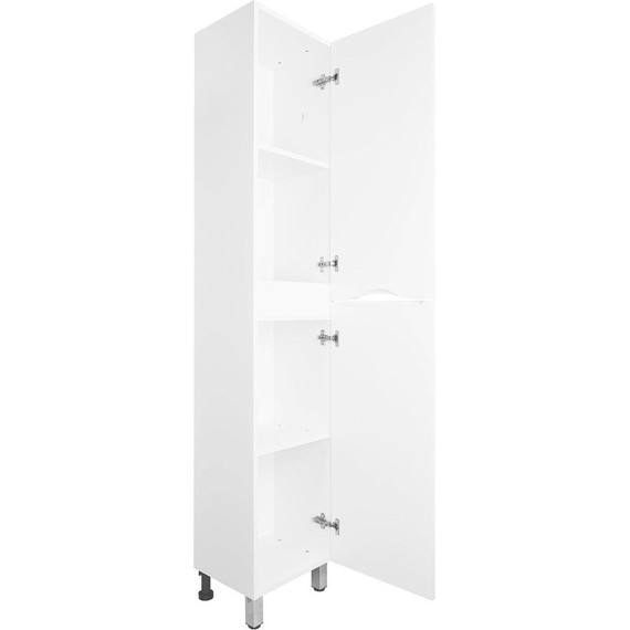 Пенал напольный Loranto Santorini 36 см CS00086965 R, белый глянцевый - 2 Пенал напольный Loranto Santorini 36 см CS00086965 R, белый глянцевый фото 2