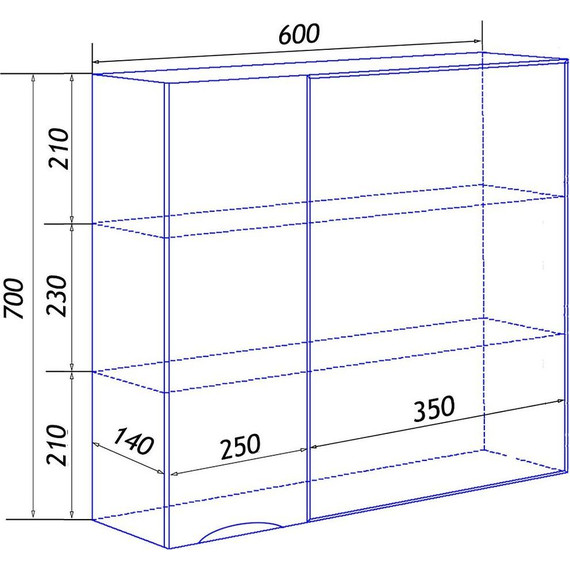 Зеркало-шкаф Loranto Santorini 60 см CS00086967 L, белый глянцевый фото 7