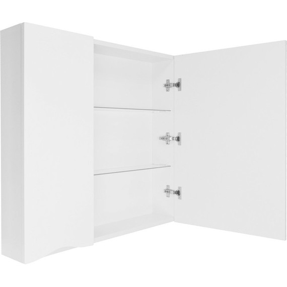 Зеркало-шкаф Loranto Santorini 80 см CS00086971 L, белый глянцевый - 4 Зеркало-шкаф Loranto Santorini 80 см CS00086971 L, белый глянцевый фото 4