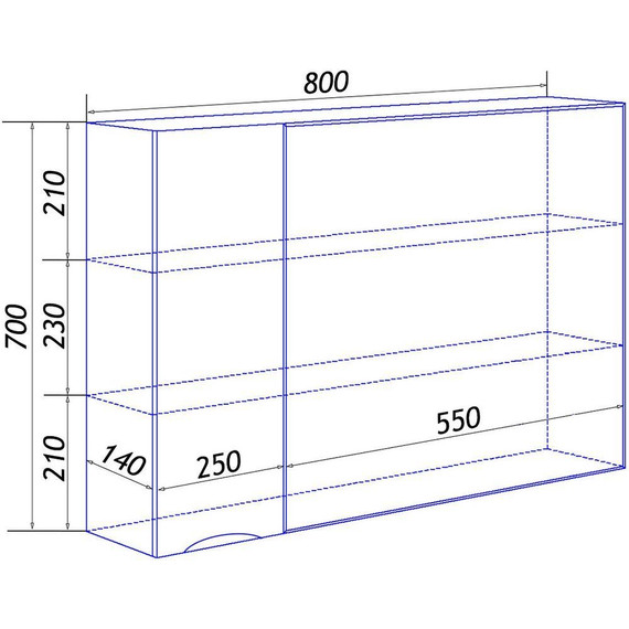 Зеркало-шкаф Loranto Santorini 80 см CS00086971 L, белый глянцевый - 7 Зеркало-шкаф Loranto Santorini 80 см CS00086971 L, белый глянцевый фото 7