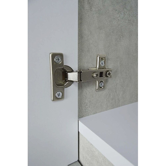 Пенал напольный Loranto Santorini 36 см CS00087005 L, светлый бетон фото 5