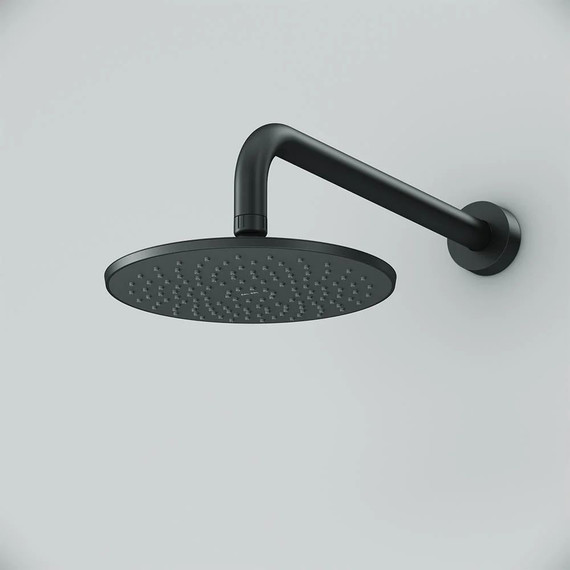 Верхний душ Am.Pm Gem 220х220 мм F0590022, чёрный фото 2