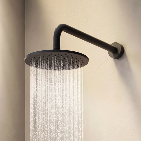 Верхний душ Am.Pm Gem 220х220 мм F0590022, чёрный фото 4