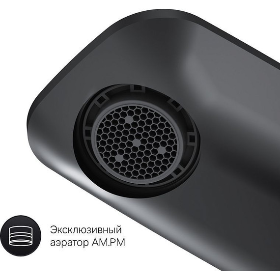 Смеситель для раковины AM.PM Inspire 2.0 F50A02322, чёрный, Цвет производителя: чёрный фото 7