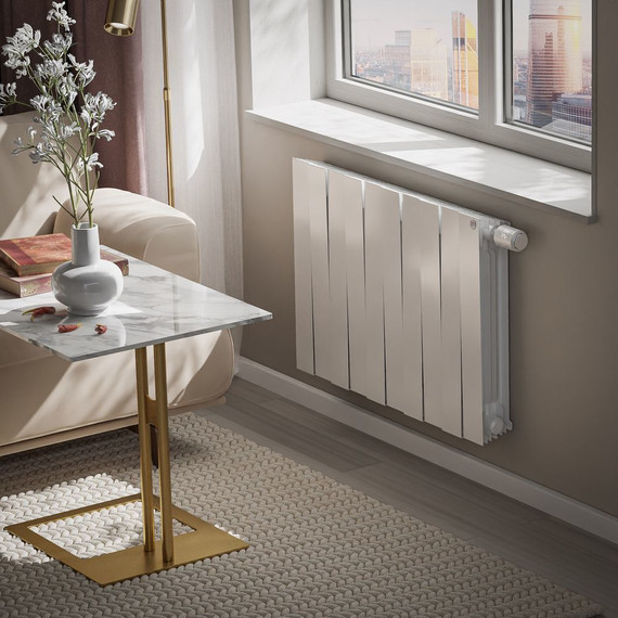 Радиатор Royal Thermo PianoForte 500 Bianco Traffico VDR80 800х590 мм (10 секций) фото 4