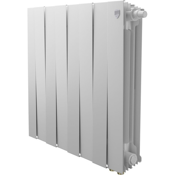 Радиатор Royal Thermo PianoForte 500 Bianco Traffico VDR80 640х590 мм (8 секций) фото 