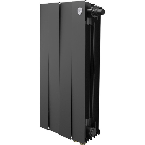 Радиатор Royal Thermo PianoForte 500 Noir Sable VDR80 320х590 мм (4 секции) фото 