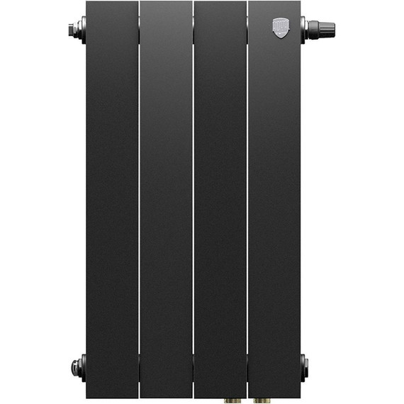Радиатор Royal Thermo PianoForte 500 Noir Sable VDR80 320х590 мм (4 секции) фото 2