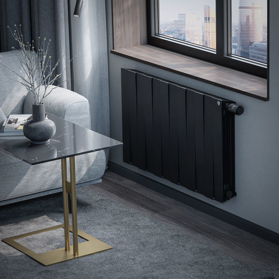 Радиатор Royal Thermo PianoForte 500 Noir Sable VDR80 960х590 мм (12 секций) фото 4
