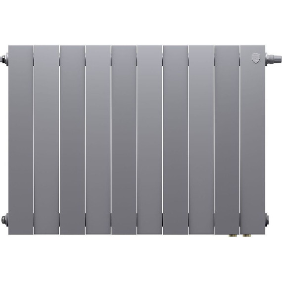 Радиатор Royal Thermo PianoForte 500 Silver Satin VDR80 800х590 мм (10 секций) фото 2