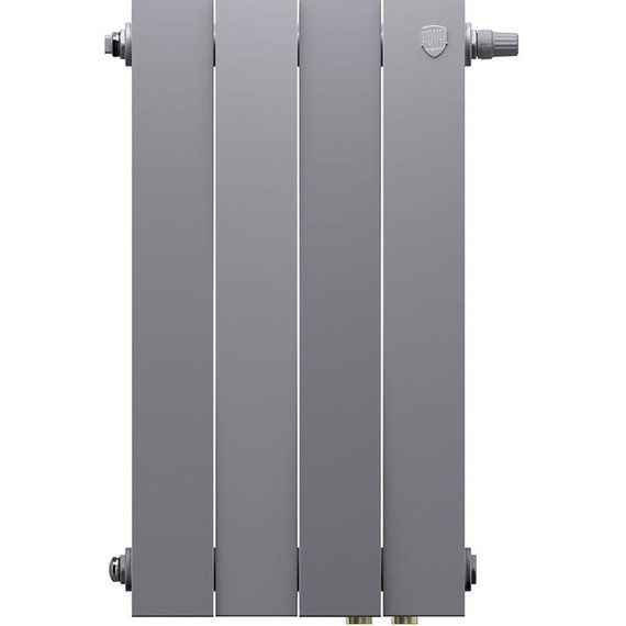 Радиатор Royal Thermo PianoForte 500 Silver Satin VDR80 320х590 мм (4 секции) фото 2