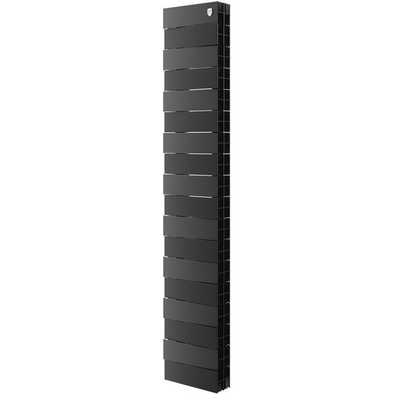 Вертикальный радиатор Royal Thermo PianoForte Tower 200 Noir Sable 280х1440 мм (18 секций) фото 