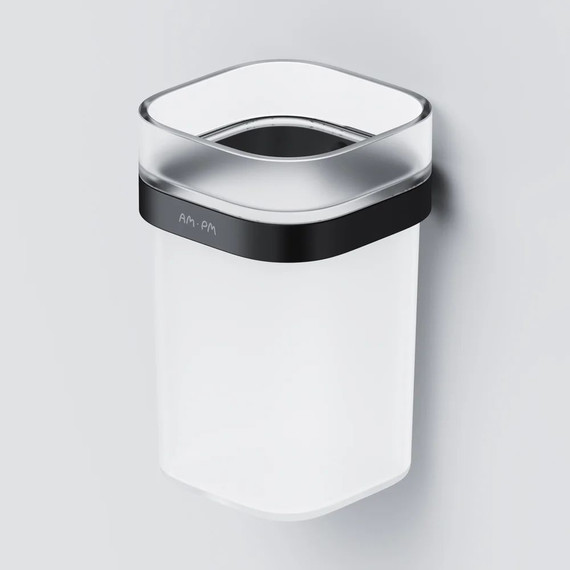 Стакан для зубных щеток AM.PM Func A8F34322, чёрный - 3 Стакан для зубных щеток AM.PM Func A8F34322, чёрный фото 3