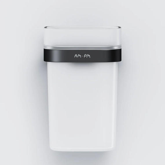 Стакан для зубных щеток AM.PM Func A8F34322, чёрный - 4 Стакан для зубных щеток AM.PM Func A8F34322, чёрный фото 4