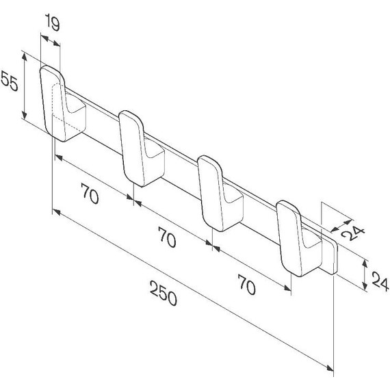 Набор крючков для полотенец AM.PM Func A8F35900 фото 7