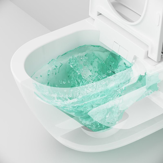 Унитаз-биде подвесной безободковый Am.Pm Sensation CCC301700SC с электронной крышкой фото 8