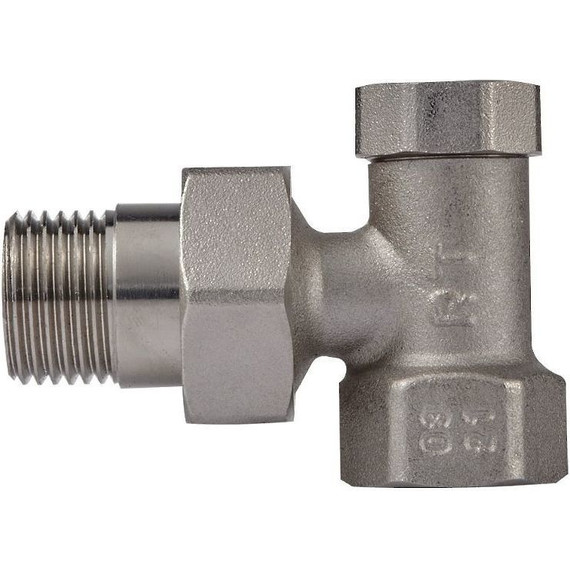 Вентиль для радиатора угловой Royal Thermo 1/2" RTO 50.011 фото 5