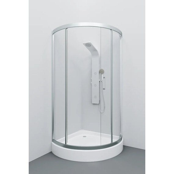 Душевое ограждение Am.Pm Tender 90х90 см W45G-315-090TM, хром/прозрачное - 4 Душевое ограждение Am.Pm Tender 90х90 см W45G-315-090TM, хром/прозрачное фото 4